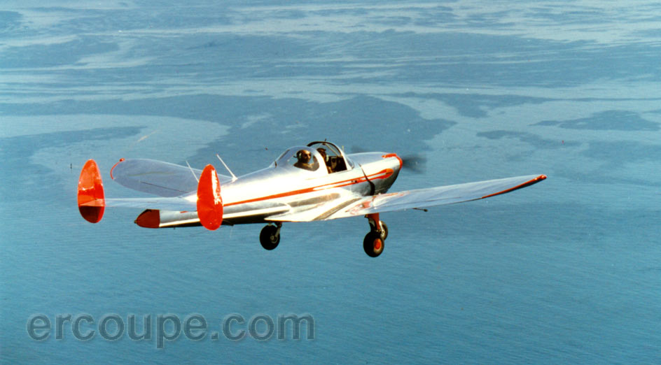 Ercoupe in-flight picture
