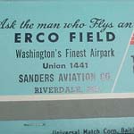 Ercoupe Matchbook - Front