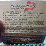 Ercoupe Matchbook - Inside